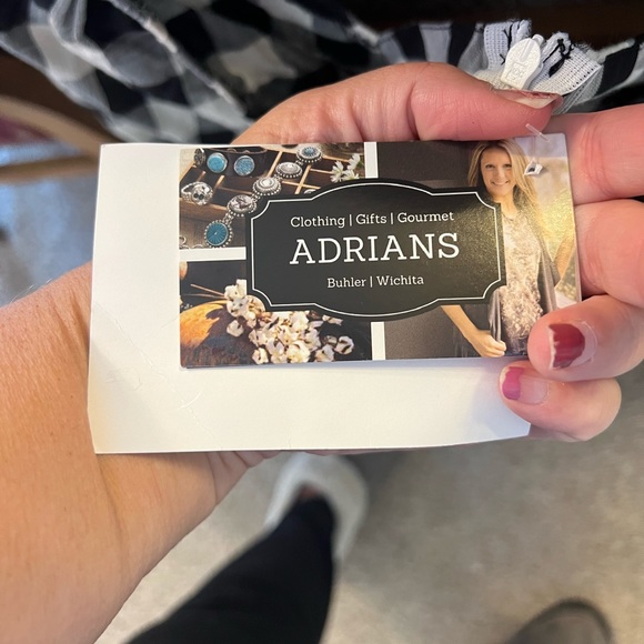 Adorable In harmony gingham Square neck, baby doll dress. Size XL - Picture 6 of 8